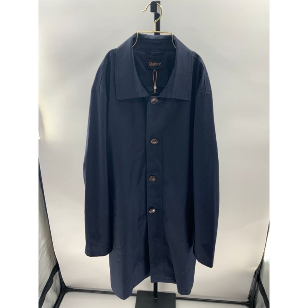 Comfort Stretch Trench Coat Quince Navy Jacket